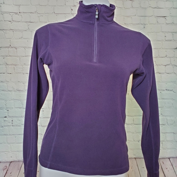 Storm Creek Tops - Storm Creek Quarter Zip Fleece Pullover Size S